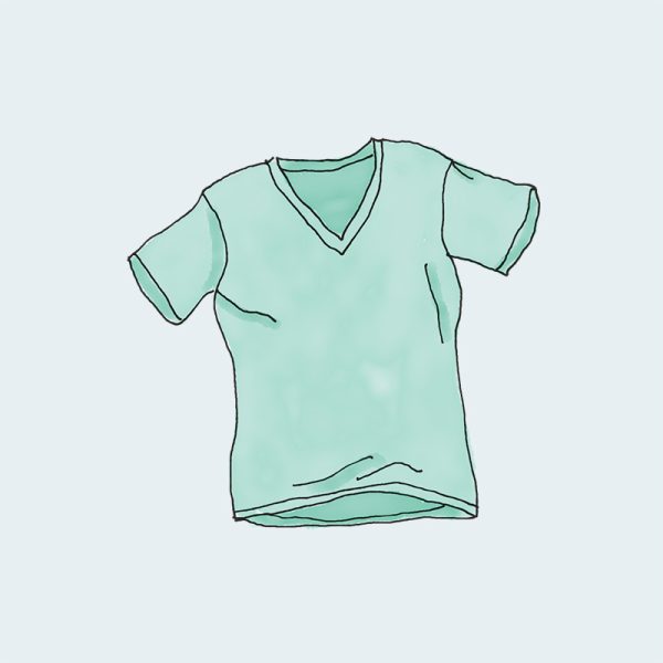 تی شرت یقه وی - Image 2