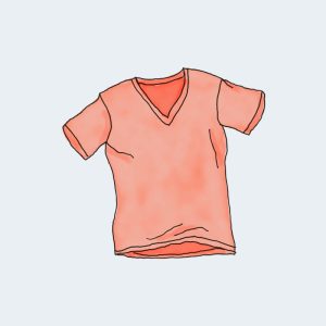 تی شرت یقه وی - Image 1